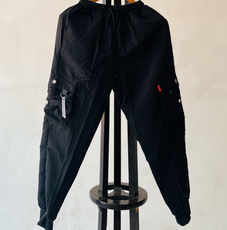 Korea韓國黑色軍裝長褲military trousers