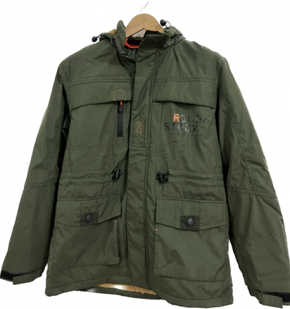 Korea New韓國保暖厚身軍綠色型格外套Army green jacket